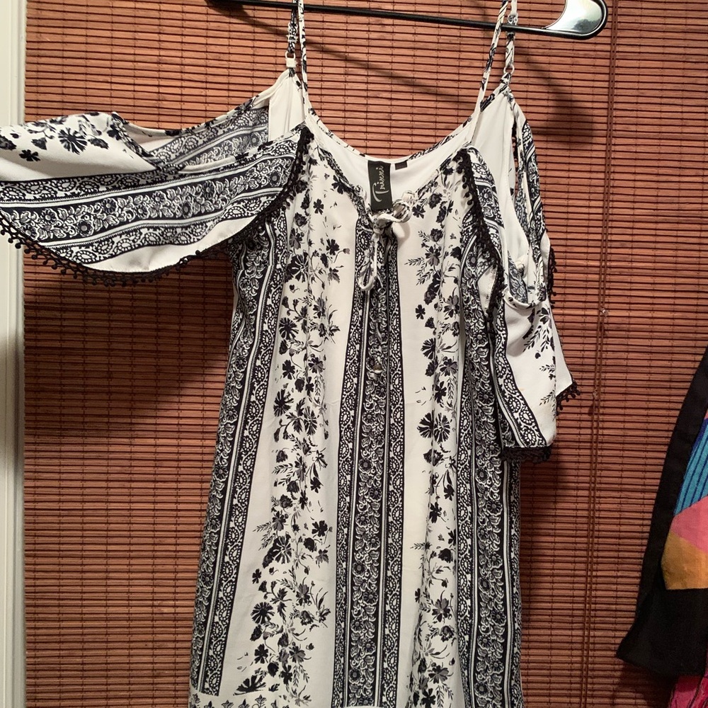 Black and white.. Summer dress XL “NWOT”